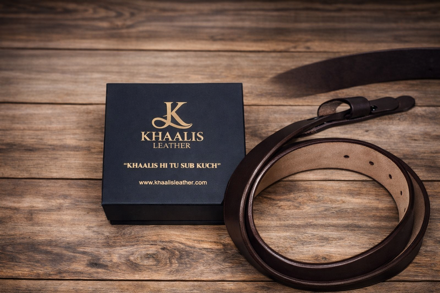 Press Stud Snap Brown Belt - Image 3