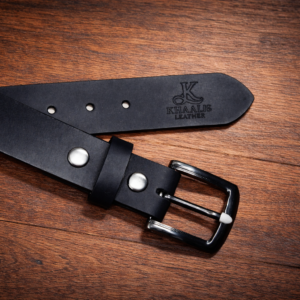 Press Stud Snap Black Belt
